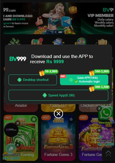BV999 Game download 