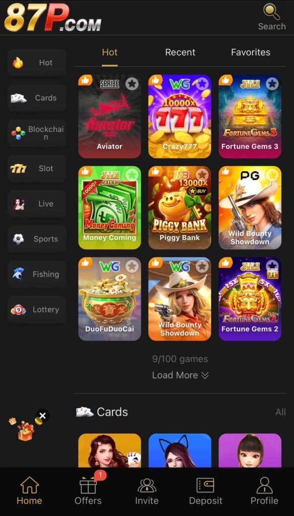 87p games