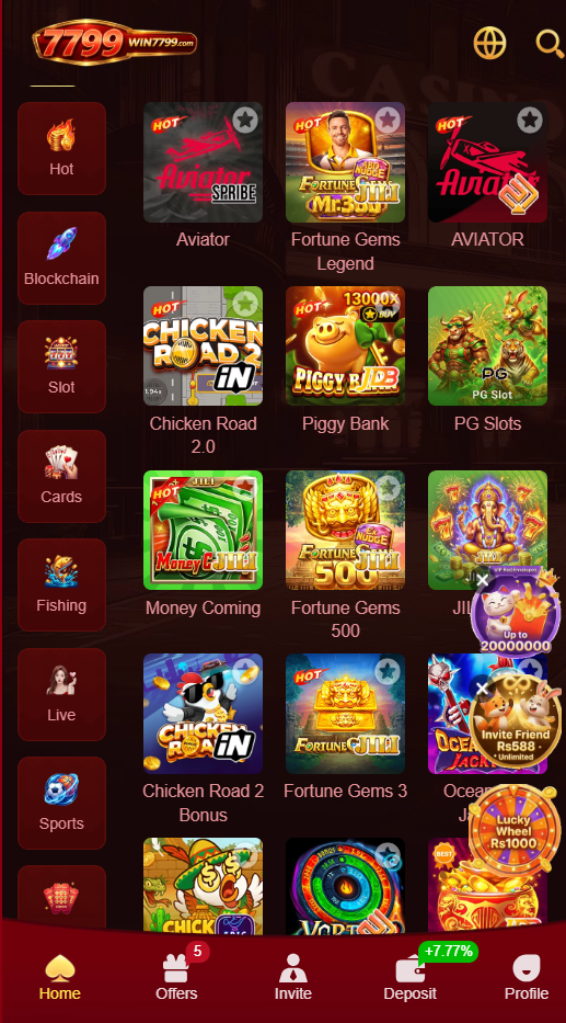 win7799 Games