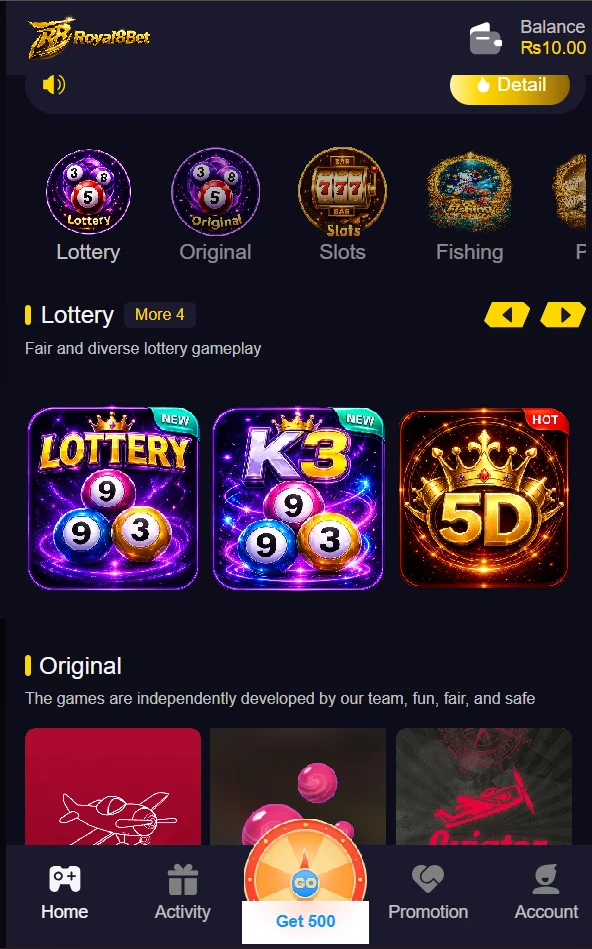 royal8bet games